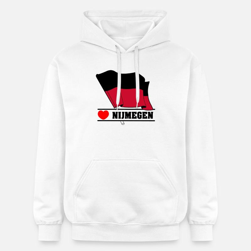 J’adore Nimègue - Sweat à capuche Softstyle® Gildan Unisexe - blanc