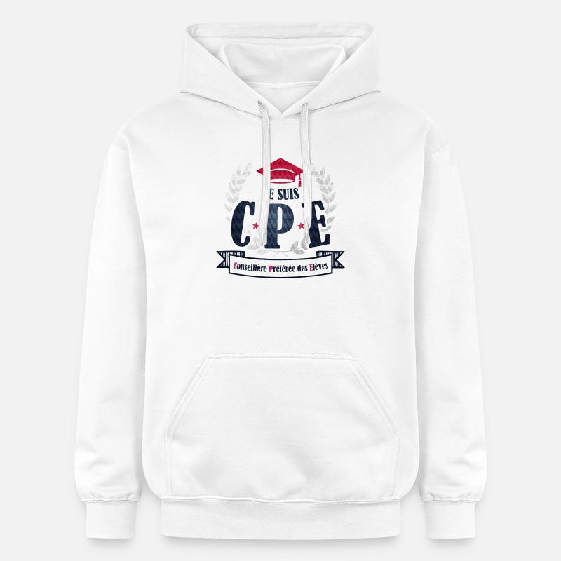 CPE - Sweat à capuche Softstyle® Gildan Unisexe - blanc