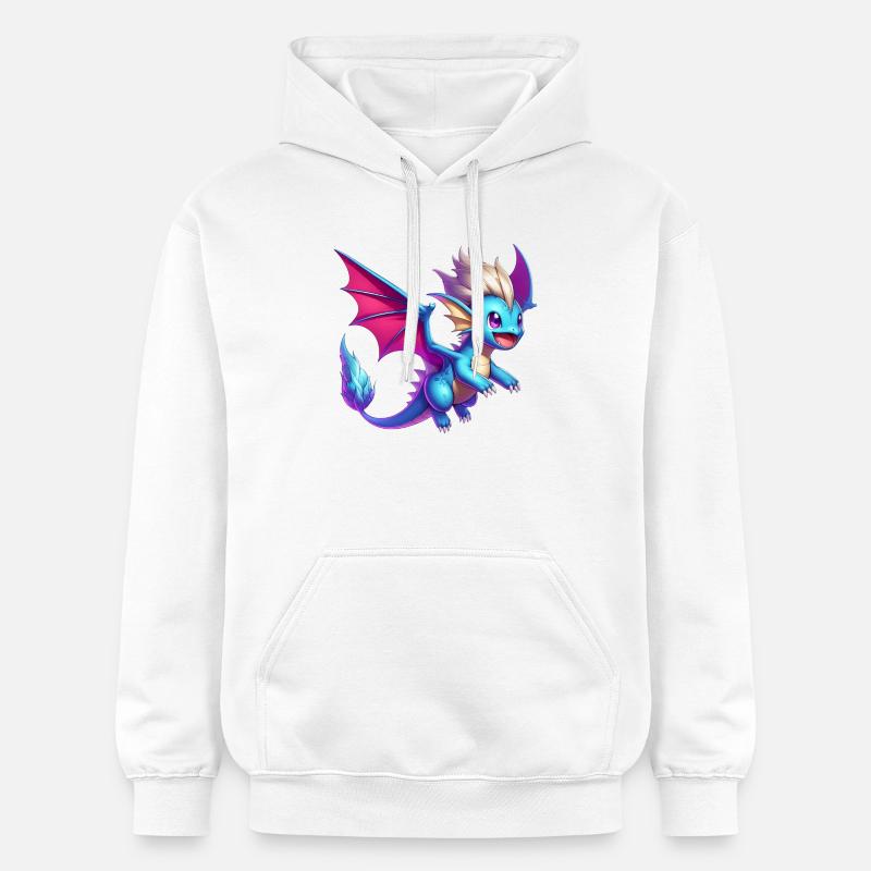 Dragon - Sweat à capuche Softstyle® Gildan Unisexe - blanc