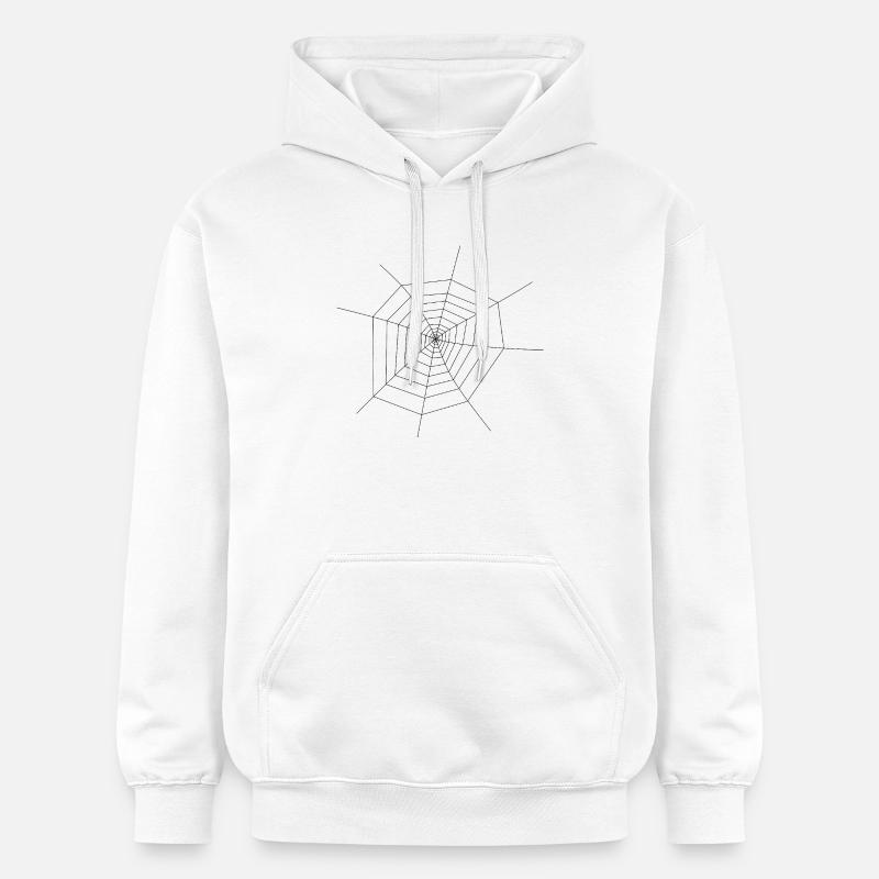 toile d’araignée - Sweat à capuche Softstyle® Gildan Unisexe - blanc