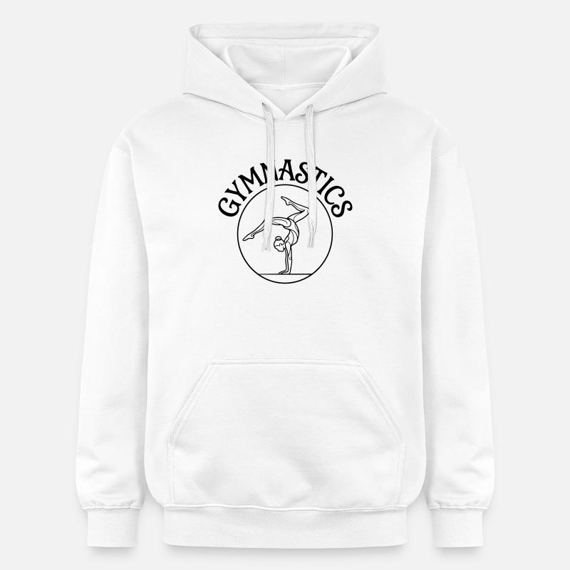 gymnastique - Sweat à capuche Softstyle® Gildan Unisexe - blanc