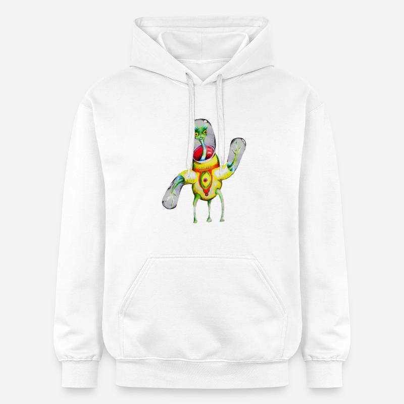 Jumpee - Sweat à capuche Softstyle® Gildan Unisexe - blanc