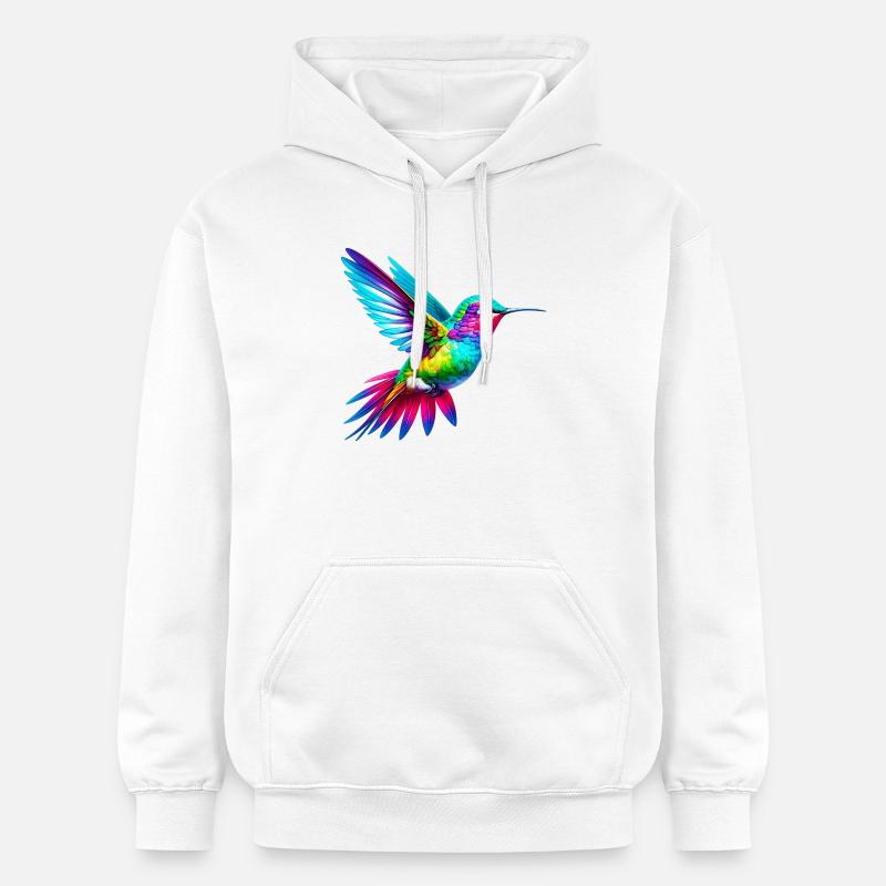 Colibri - Sweat à capuche Softstyle® Gildan Unisexe - blanc