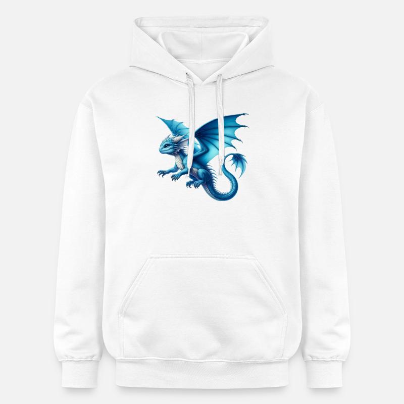 Dragon - Sweat à capuche Softstyle® Gildan Unisexe - blanc