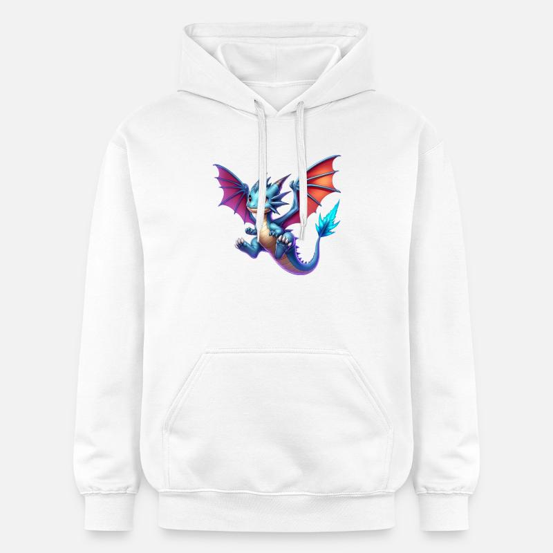 Dragon - Sweat à capuche Softstyle® Gildan Unisexe - blanc