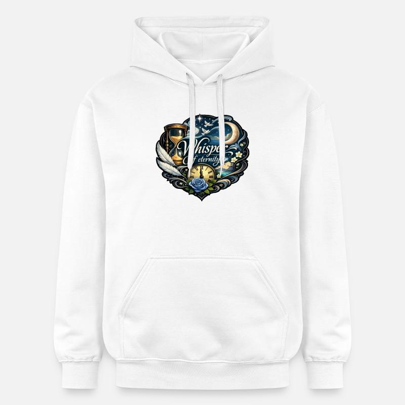 Murmure de l’éternité - Sweat à capuche Softstyle® Gildan Unisexe - blanc