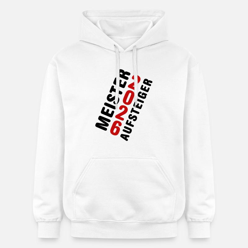 Champion et équipe promue 2026 - Sweat à capuche Softstyle® Gildan Unisexe - blanc