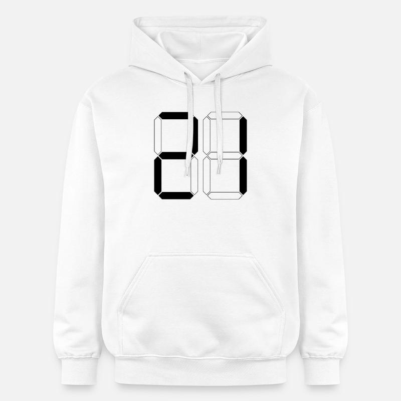NUMÉRO 21 Vingt-et-Un Dons Numérique - Sweat à capuche Softstyle® Gildan Unisexe - blanc