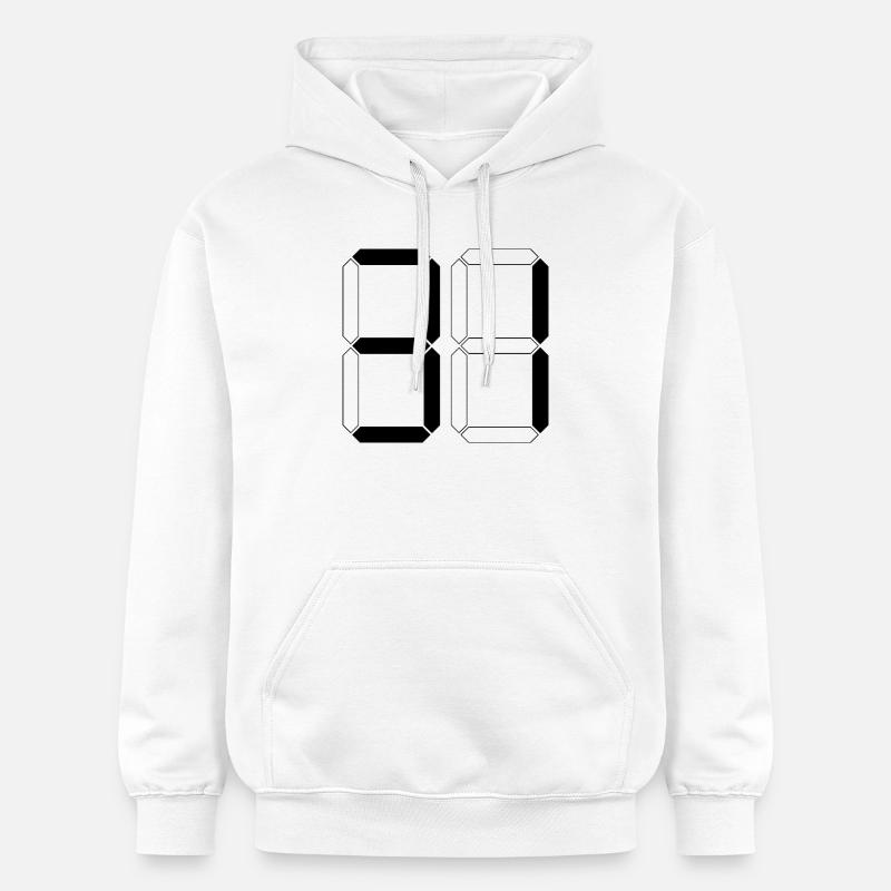 NUMMER 31 Einunddreißig Geschenk Digital - Gildan Unisex Softstyle® Midweight Hoodie - Weiß