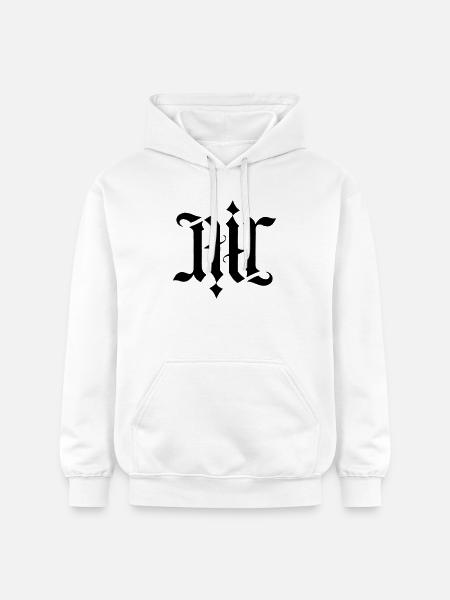 Ambigram - Air - Gildan Unisex Softstyle® Midweight Hoodie - white