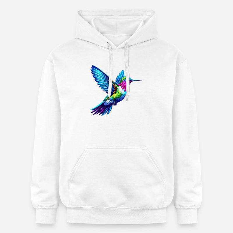 Colibri - Sweat à capuche Softstyle® Gildan Unisexe - blanc