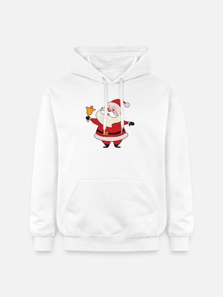 Santa Clause - Gildan Unisex Softstyle® Midweight Hoodie - white