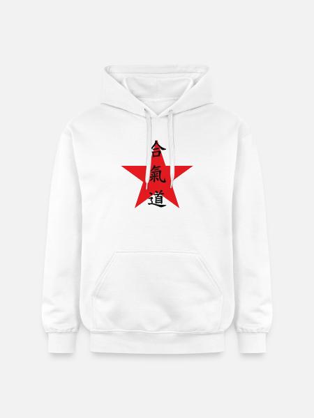 Aikido - Martial Art - Aikido - Gildan Unisex Softstyle® Midweight Hoodie - white