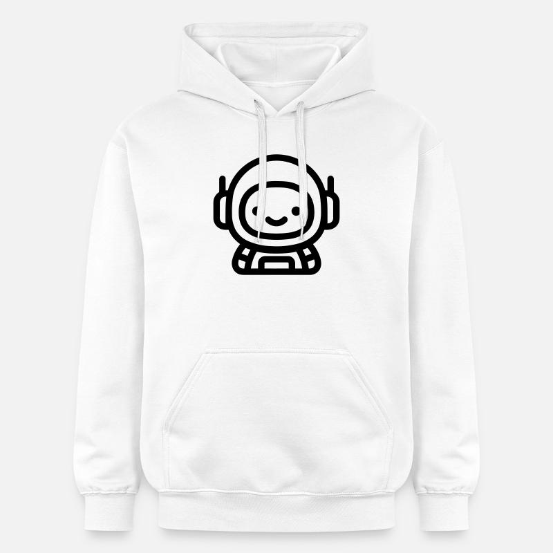 astronaute - Sweat à capuche Softstyle® Gildan Unisexe - blanc