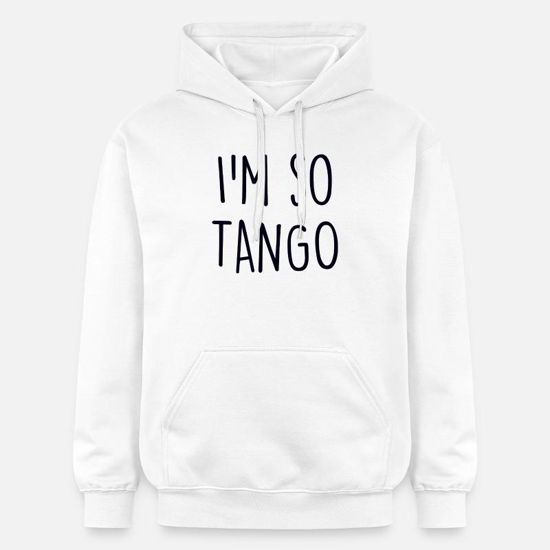 Danseur de tango - Sweat à capuche Softstyle® Gildan Unisexe - blanc