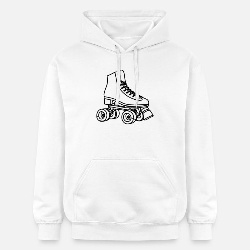 Patins - Sweat à capuche Softstyle® Gildan Unisexe - blanc