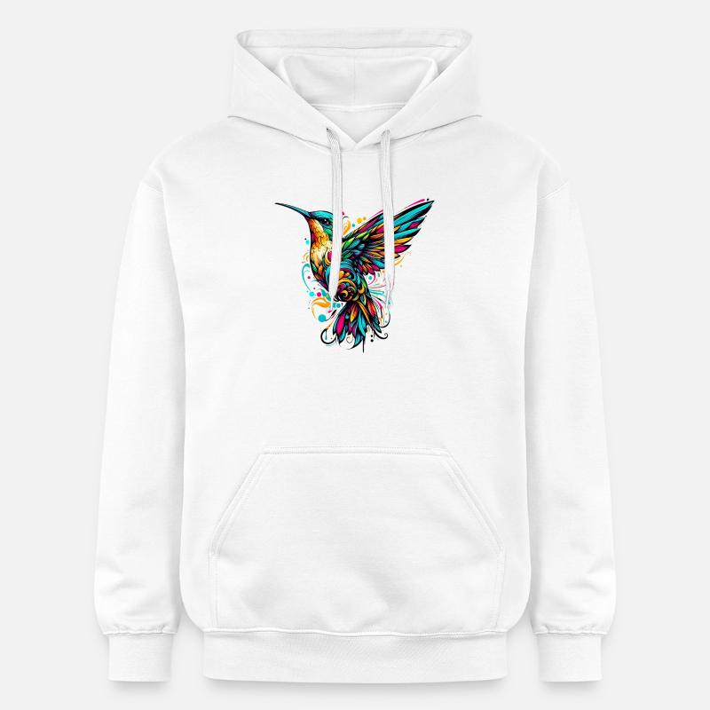 Colibri - Sweat à capuche Softstyle® Gildan Unisexe - blanc