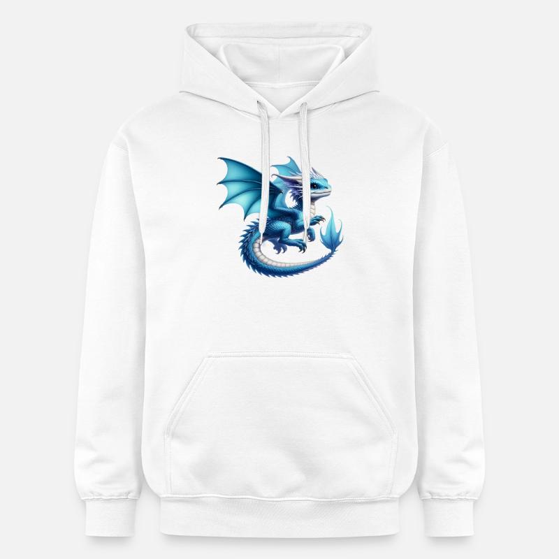Dragon - Sweat à capuche Softstyle® Gildan Unisexe - blanc