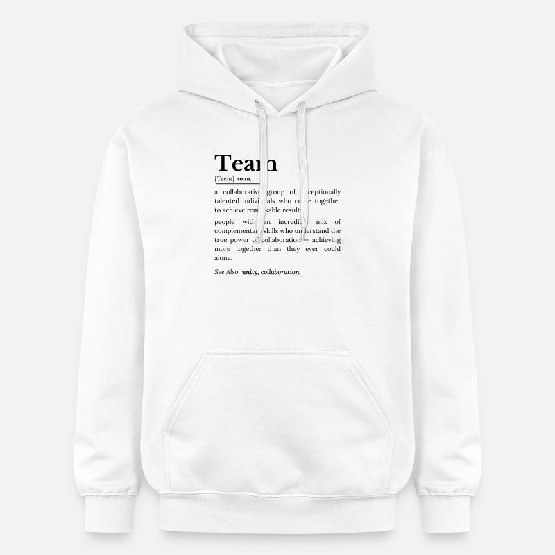 Définition de l’équipe - Sweat à capuche Softstyle® Gildan Unisexe - blanc