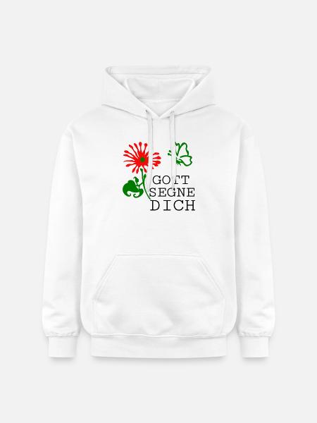 Konfirmation - Gildan Unisex Softstyle® Midweight Hoodie - Weiß