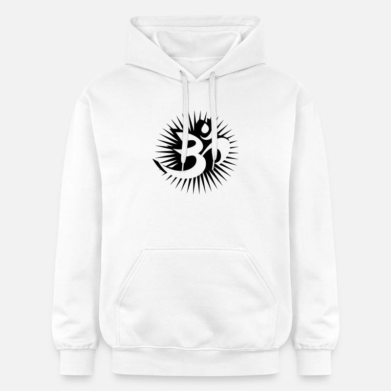 Om - Sweat à capuche Softstyle® Gildan Unisexe - blanc