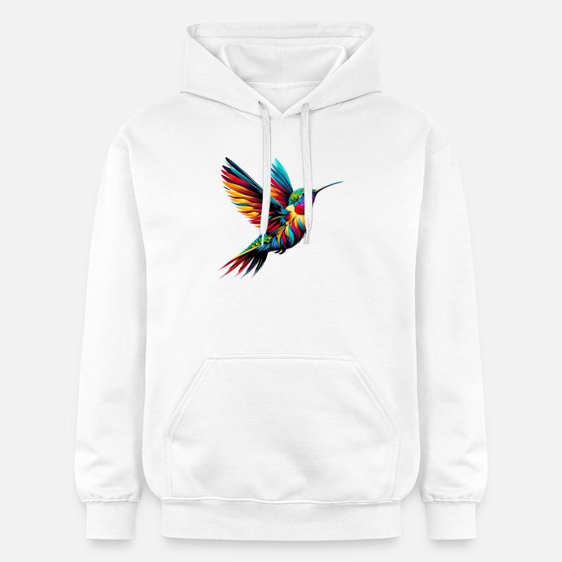 Colibri - Sweat à capuche Softstyle® Gildan Unisexe - blanc