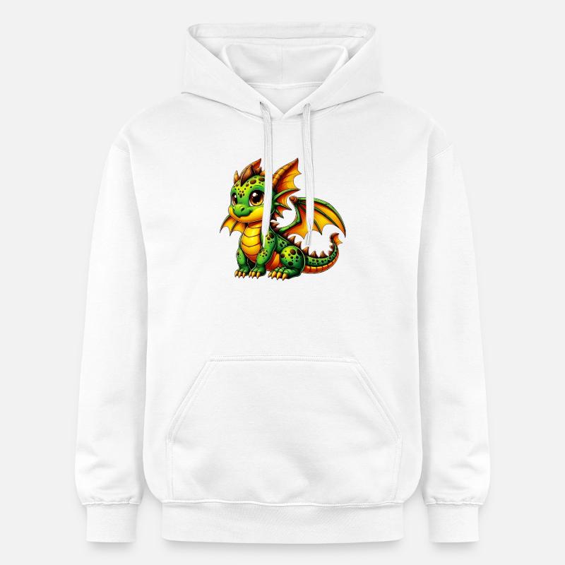 Dragon - Sweat à capuche Softstyle® Gildan Unisexe - blanc