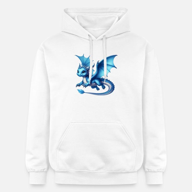 Dragon - Sweat à capuche Softstyle® Gildan Unisexe - blanc