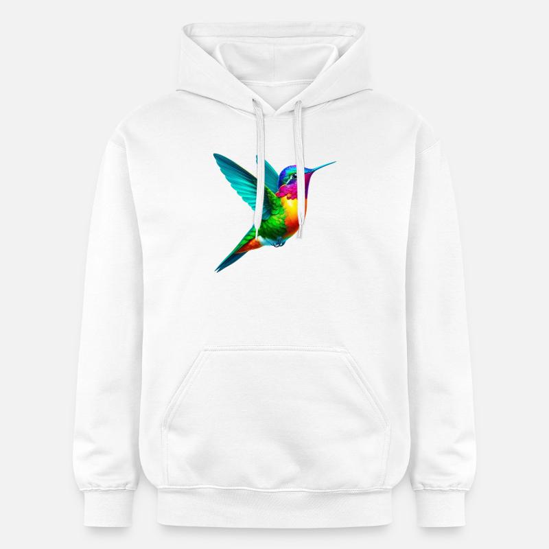 Colibri - Sweat à capuche Softstyle® Gildan Unisexe - blanc
