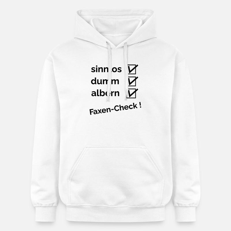 Vérification par fax - Sweat à capuche Softstyle® Gildan Unisexe - blanc