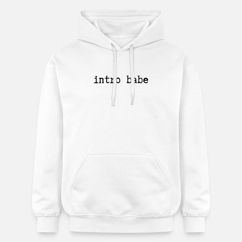 Introduction bébé - Sweat à capuche Softstyle® Gildan Unisexe - blanc
