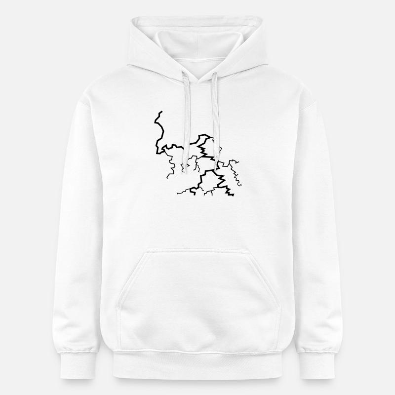 blitz - Sweat à capuche Softstyle® Gildan Unisexe - blanc