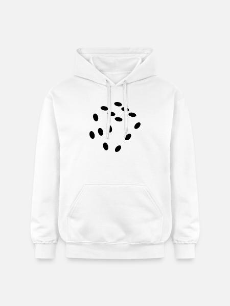 Dice, dice. Gambling, gambling, money - Gildan Unisex Softstyle® Midweight Hoodie - white