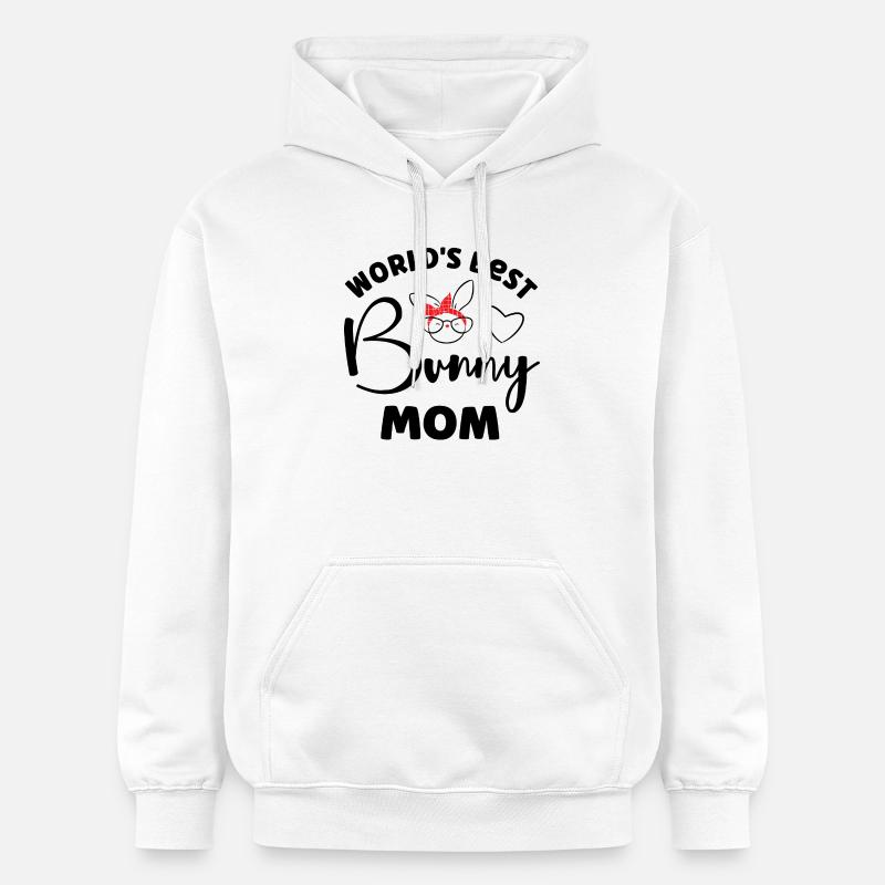 Lapin lapin - Sweat à capuche Softstyle® Gildan Unisexe - blanc