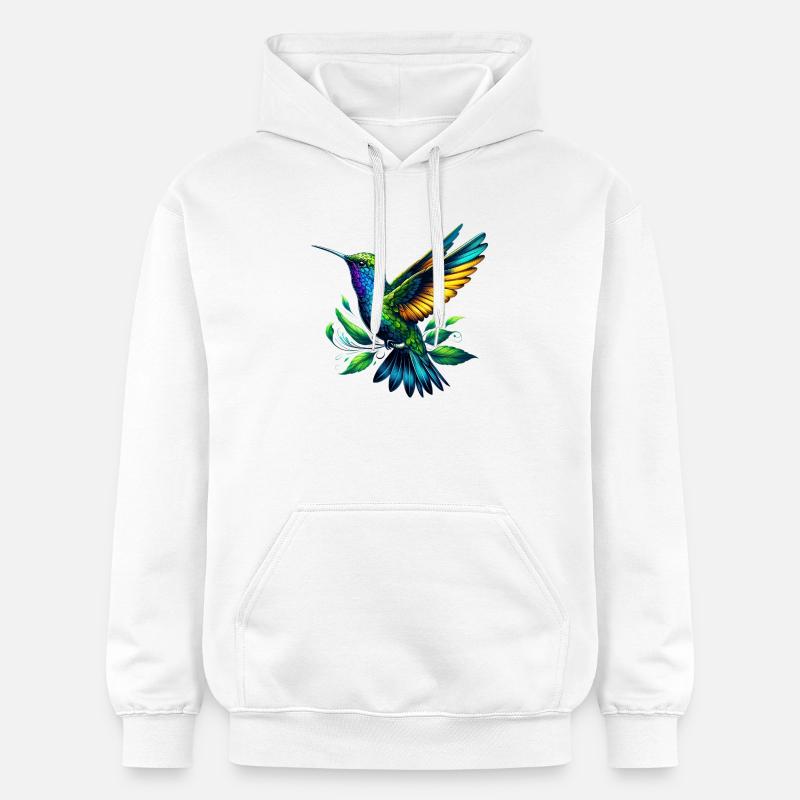 Colibri - Sweat à capuche Softstyle® Gildan Unisexe - blanc