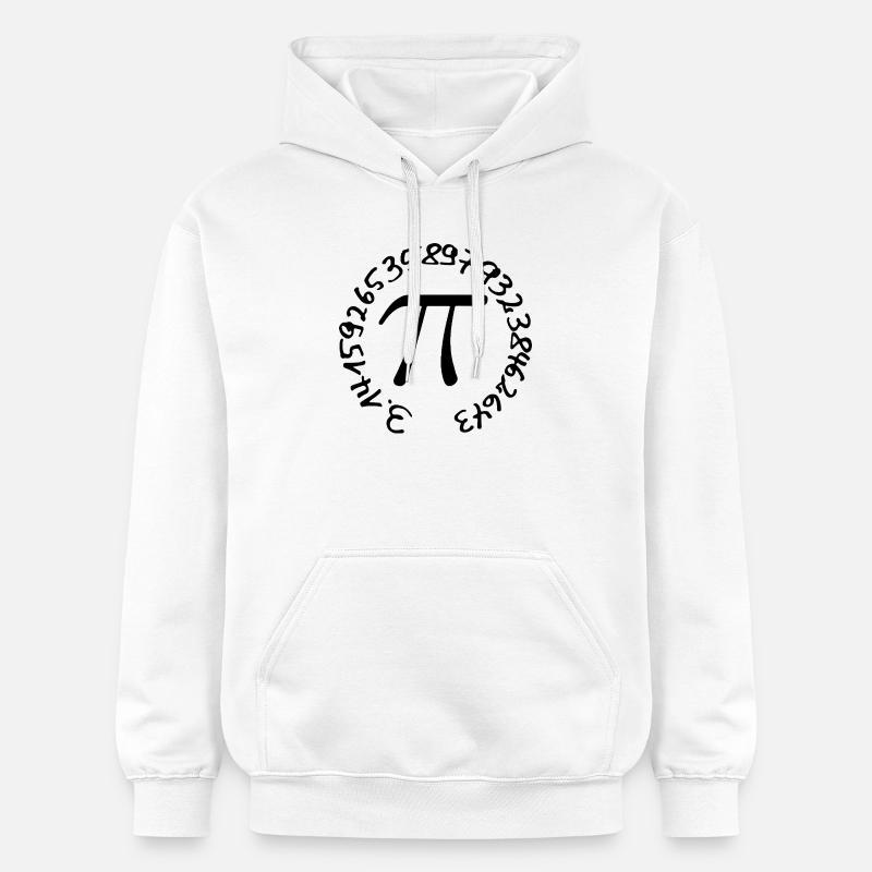 Pi - Sweat à capuche Softstyle® Gildan Unisexe - blanc
