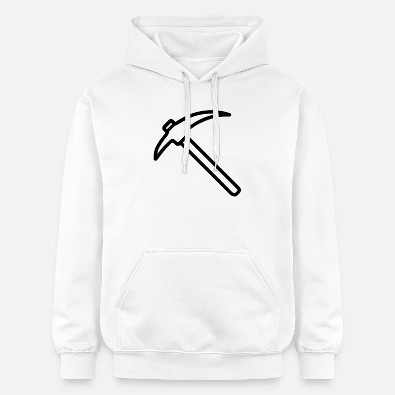 piolet - Sweat à capuche Softstyle® Gildan Unisexe - blanc