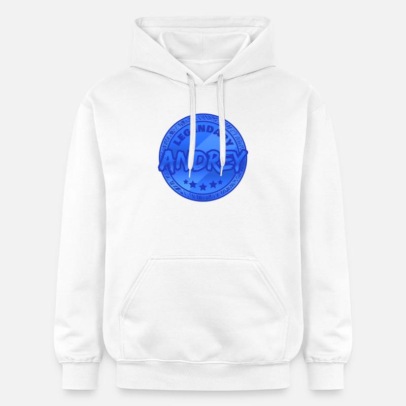 Andrey - Sweat à capuche Softstyle® Gildan Unisexe - blanc