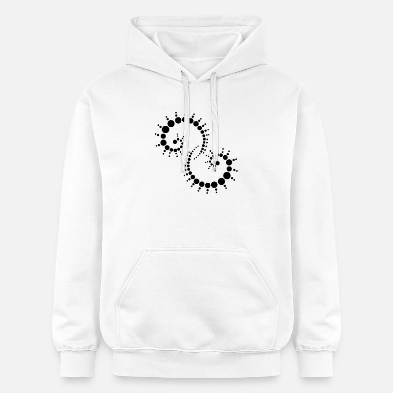 fossil2 - Sweat à capuche Softstyle® Gildan Unisexe - blanc