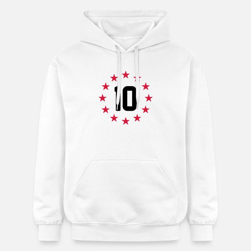 10 ans - Sweat à capuche Softstyle® Gildan Unisexe - blanc