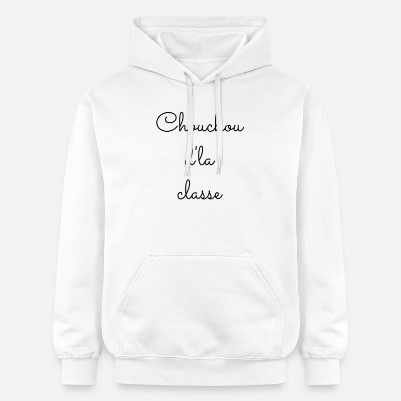 Chouchou d la classe - Sweat à capuche Softstyle® Gildan Unisexe - blanc