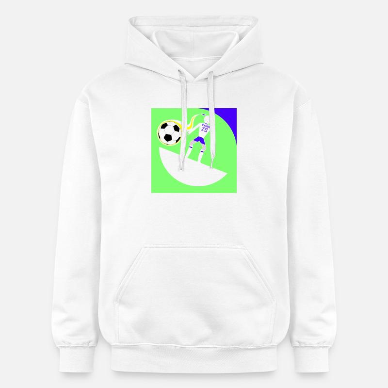 20 Pablito - Sweat à capuche Softstyle® Gildan Unisexe - blanc