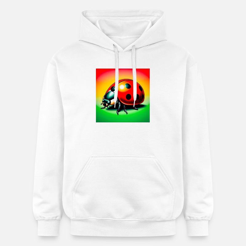 coccinelle - Sweat à capuche Softstyle® Gildan Unisexe - blanc