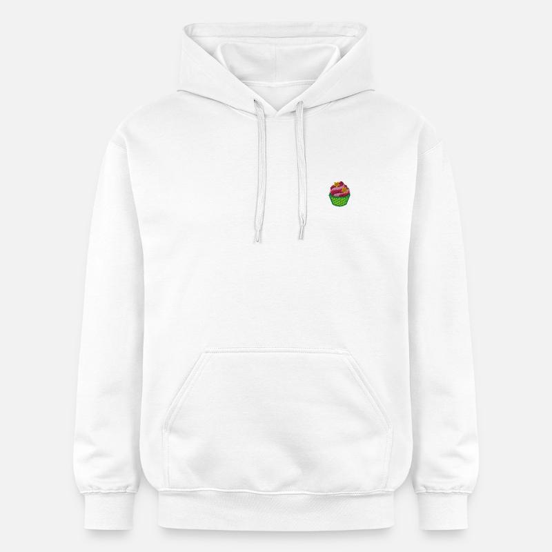 Cupcake - Gildan Unisex Softstyle® Midweight Hoodie - white