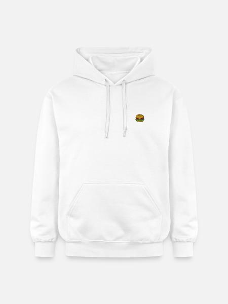 Burger 1 - Sweat à capuche Softstyle® Gildan Unisexe - blanc