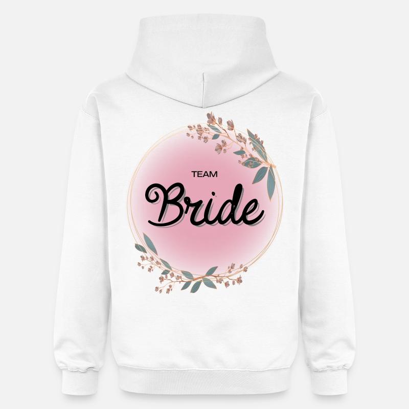 Équipe Bride4 - Sweat à capuche Softstyle® Gildan Unisexe - blanc