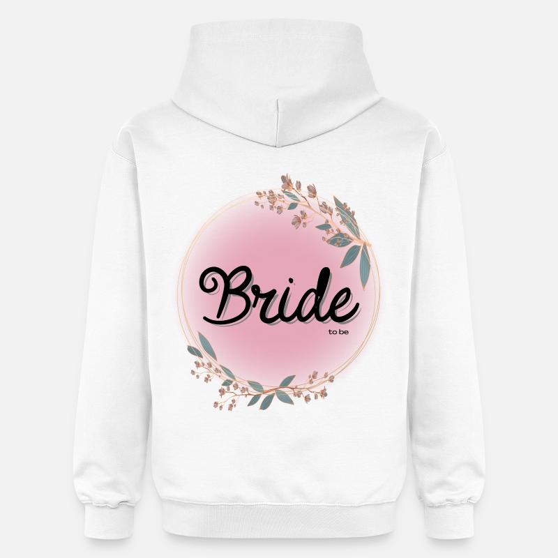 Mariée à être - Sweat à capuche Softstyle® Gildan Unisexe - blanc