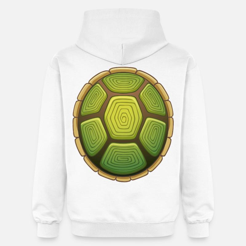 Lent comme une tortue - Sweat à capuche Softstyle® Gildan Unisexe - blanc
