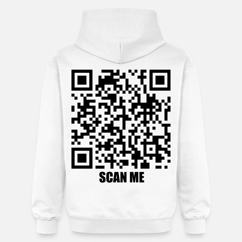 Message de citation – Trois secondes - Sweat à capuche Softstyle® Gildan Unisexe - blanc