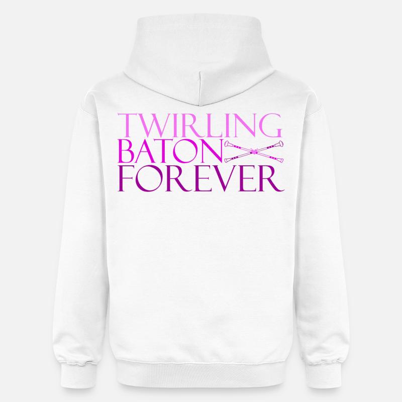 TWB forever violet - Sweat à capuche Softstyle® Gildan Unisexe - blanc